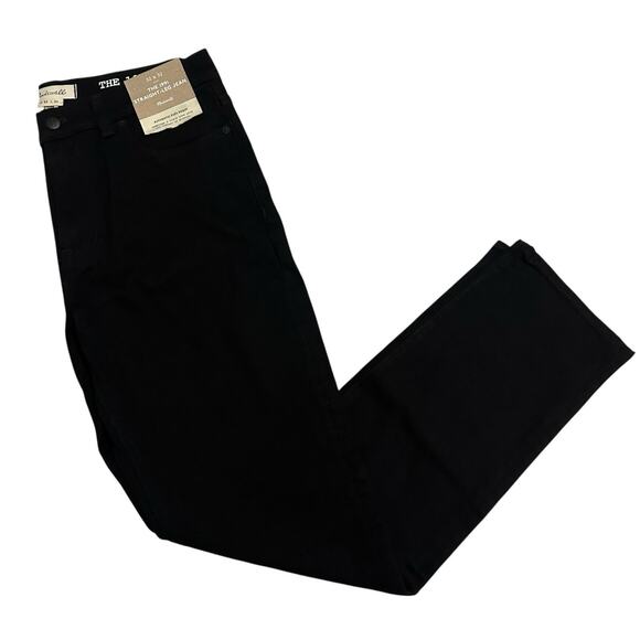 Madewell Men’s The 1991 Straight-Leg Jean In Black Wash Size 32x32 NWT $138